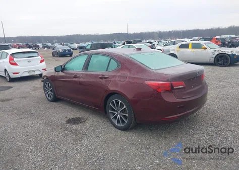 2015 Acura Tlx V6 Tech z USA, uszkodzony, nr VIN 19UUB2F51FA007621